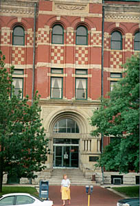 [color photograph of Allegany County Courthouse]